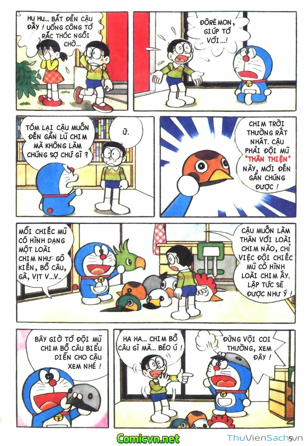 Truyện Tranh Doraemon Màu trang 5