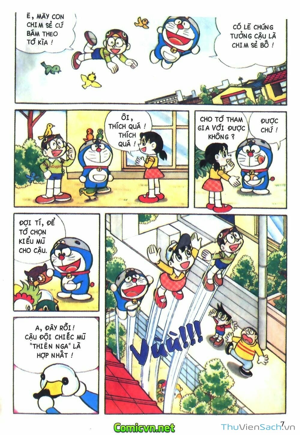 Truyện Tranh Doraemon Màu trang 121