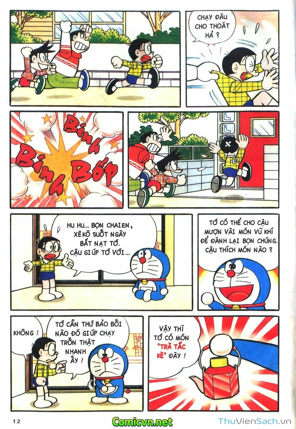 Truyện Tranh Doraemon Màu trang 125