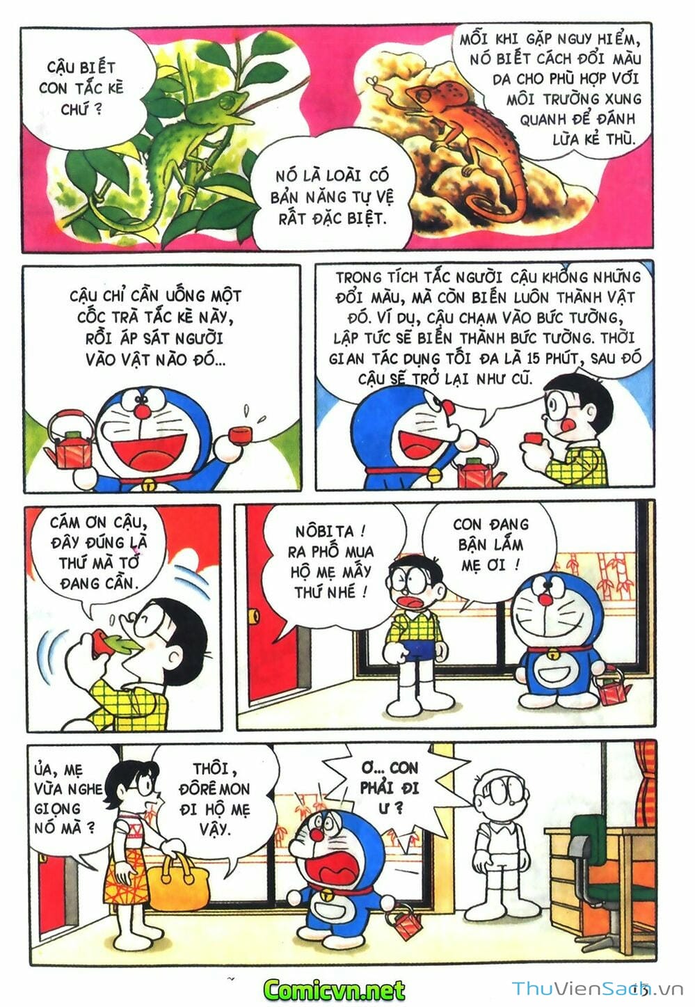 Truyện Tranh Doraemon Màu trang 126