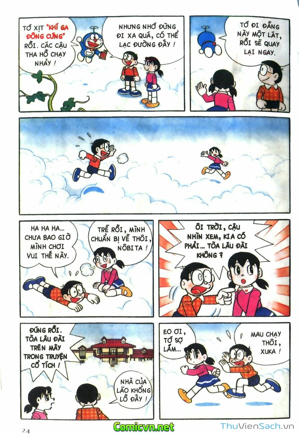 Truyện Tranh Doraemon Màu trang 136