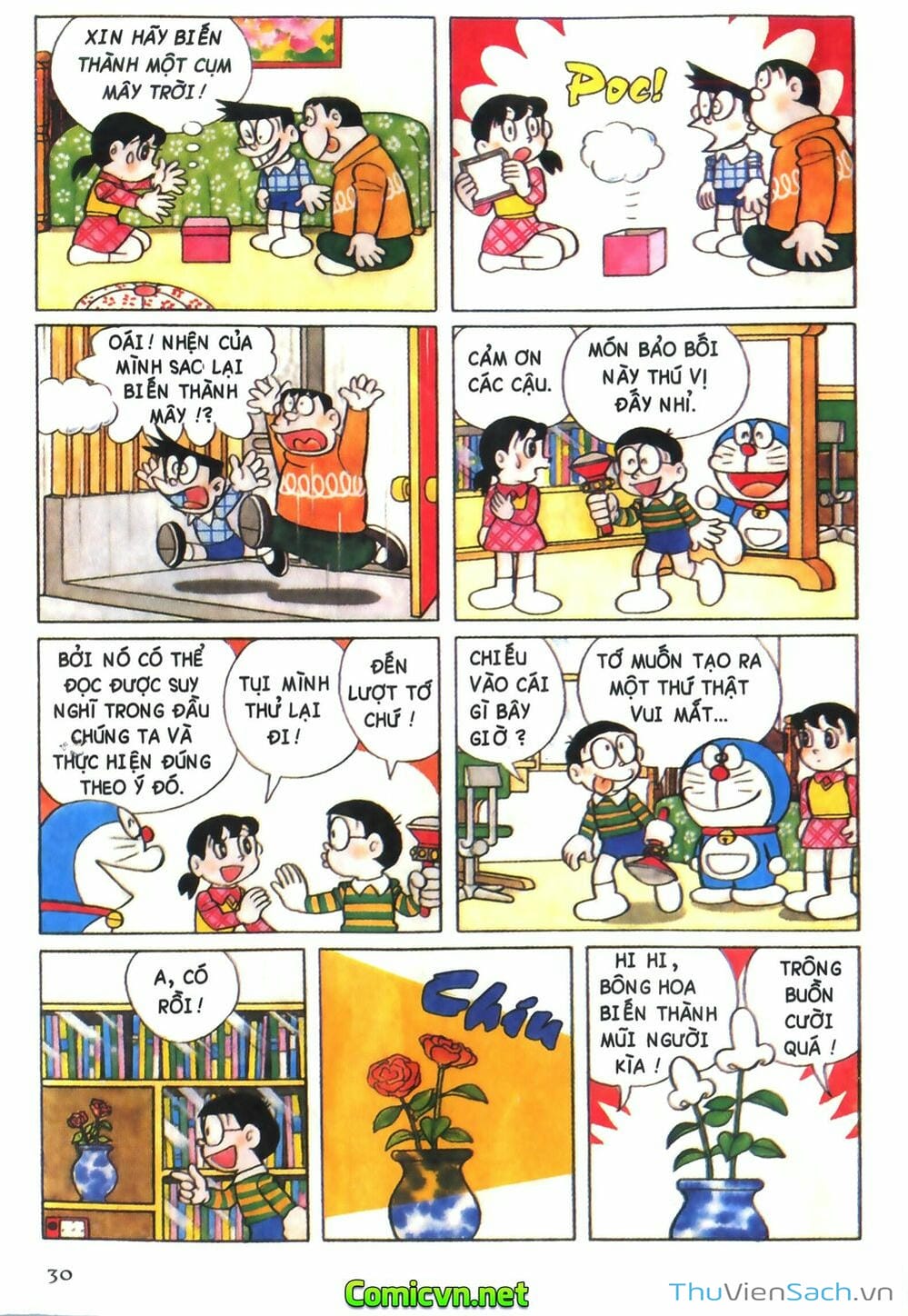 Truyện Tranh Doraemon Màu trang 141