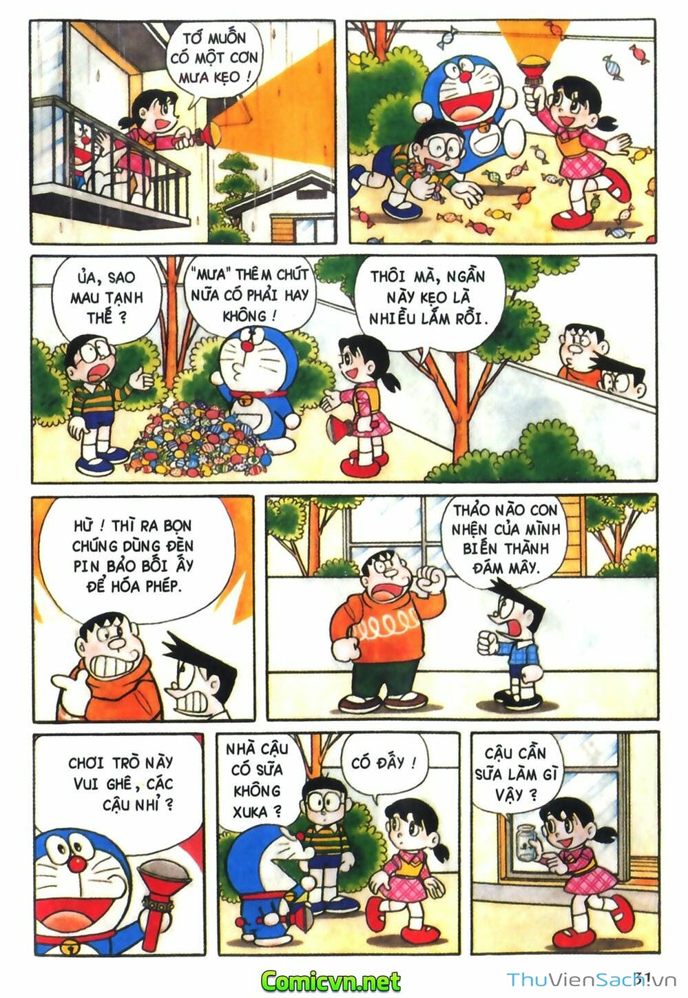 Truyện Tranh Doraemon Màu trang 142