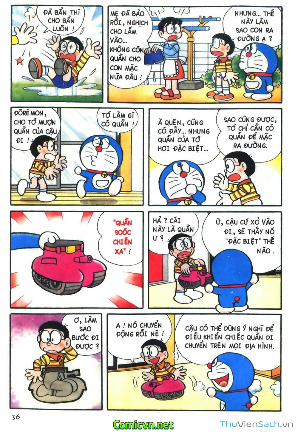 Truyện Tranh Doraemon Màu trang 147