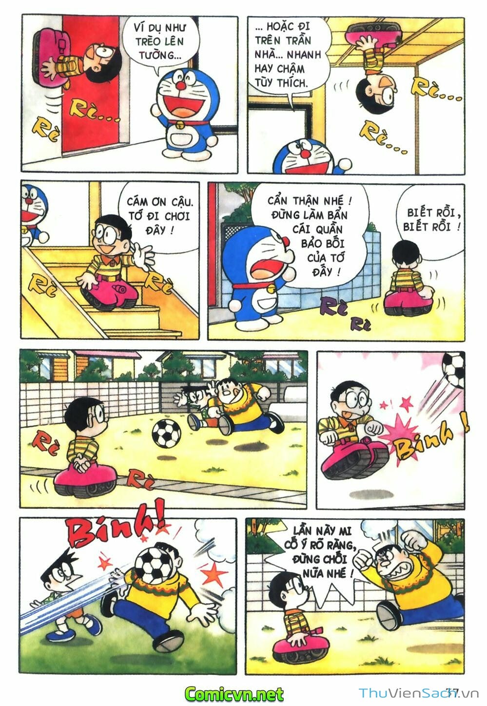 Truyện Tranh Doraemon Màu trang 148