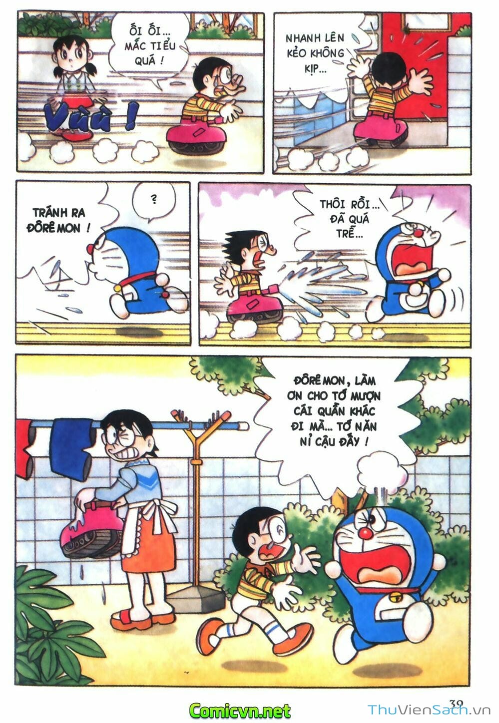 Truyện Tranh Doraemon Màu trang 150