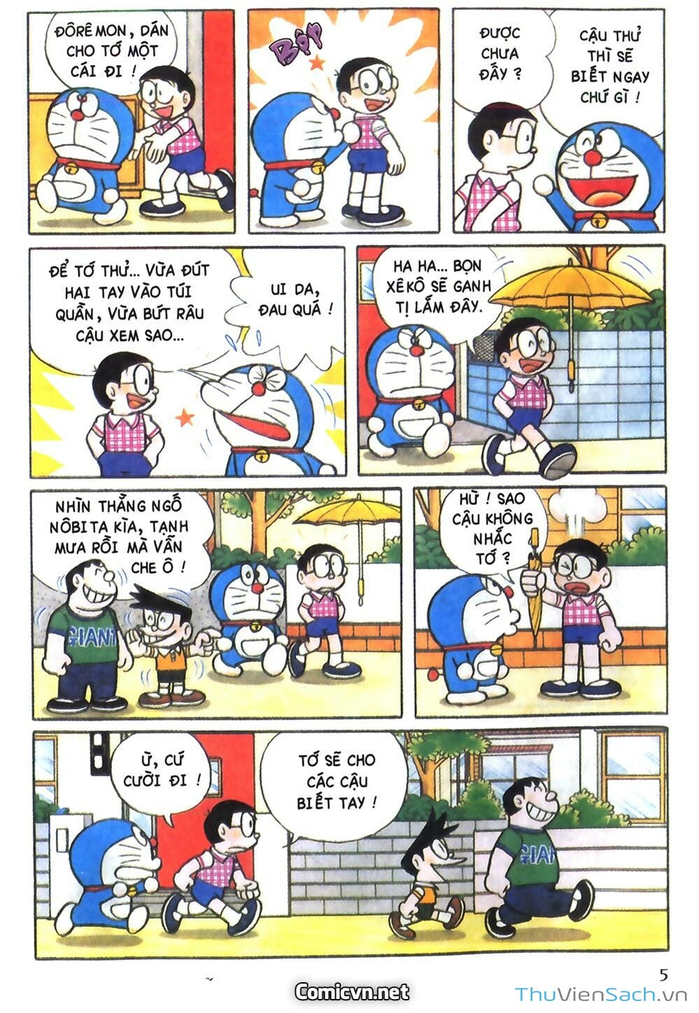 Truyện Tranh Doraemon Màu trang 153