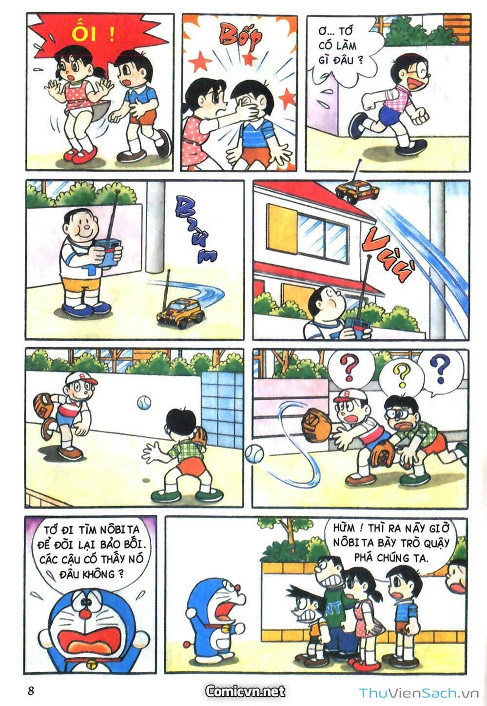 Truyện Tranh Doraemon Màu trang 156