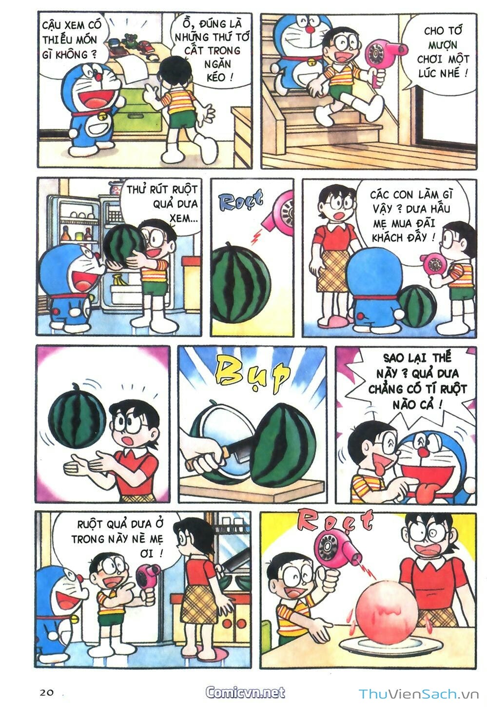 Truyện Tranh Doraemon Màu trang 167