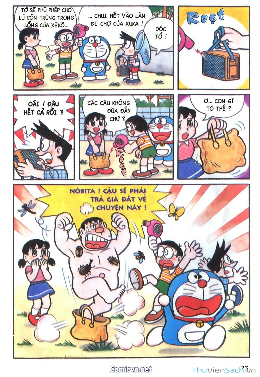 Truyện Tranh Doraemon Màu trang 170