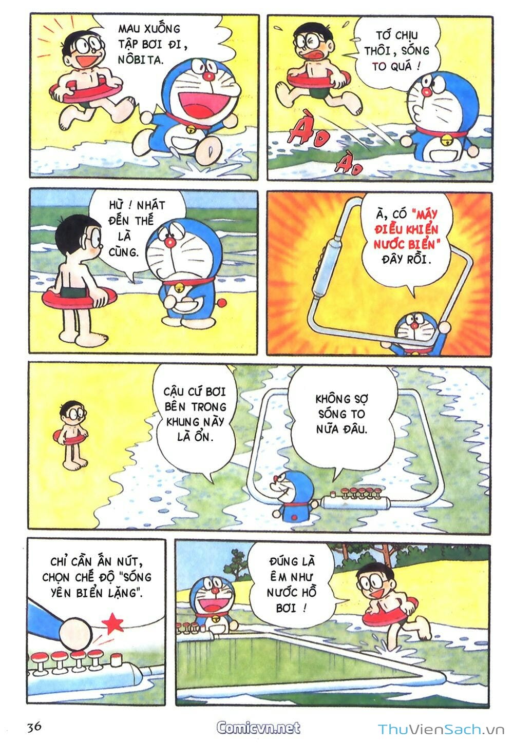 Truyện Tranh Doraemon Màu trang 181