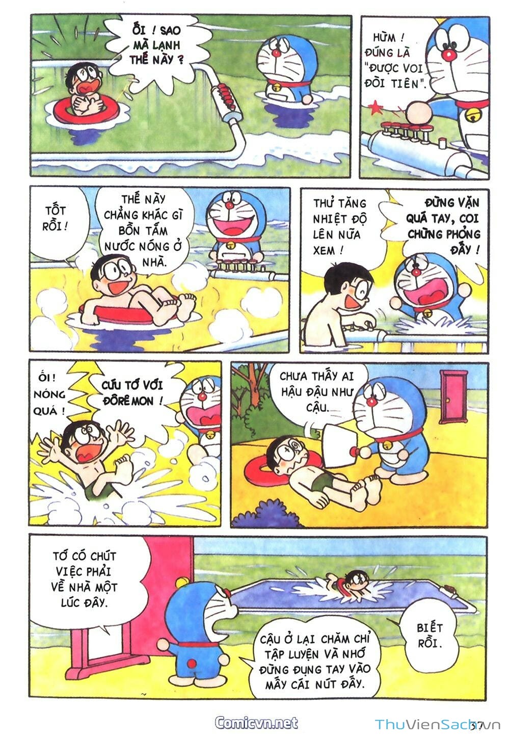 Truyện Tranh Doraemon Màu trang 182