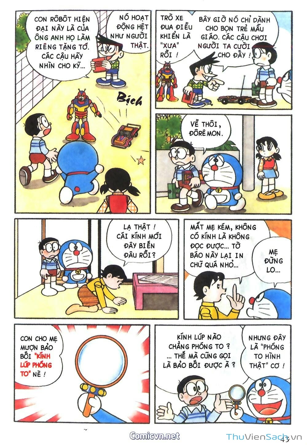 Truyện Tranh Doraemon Màu trang 5