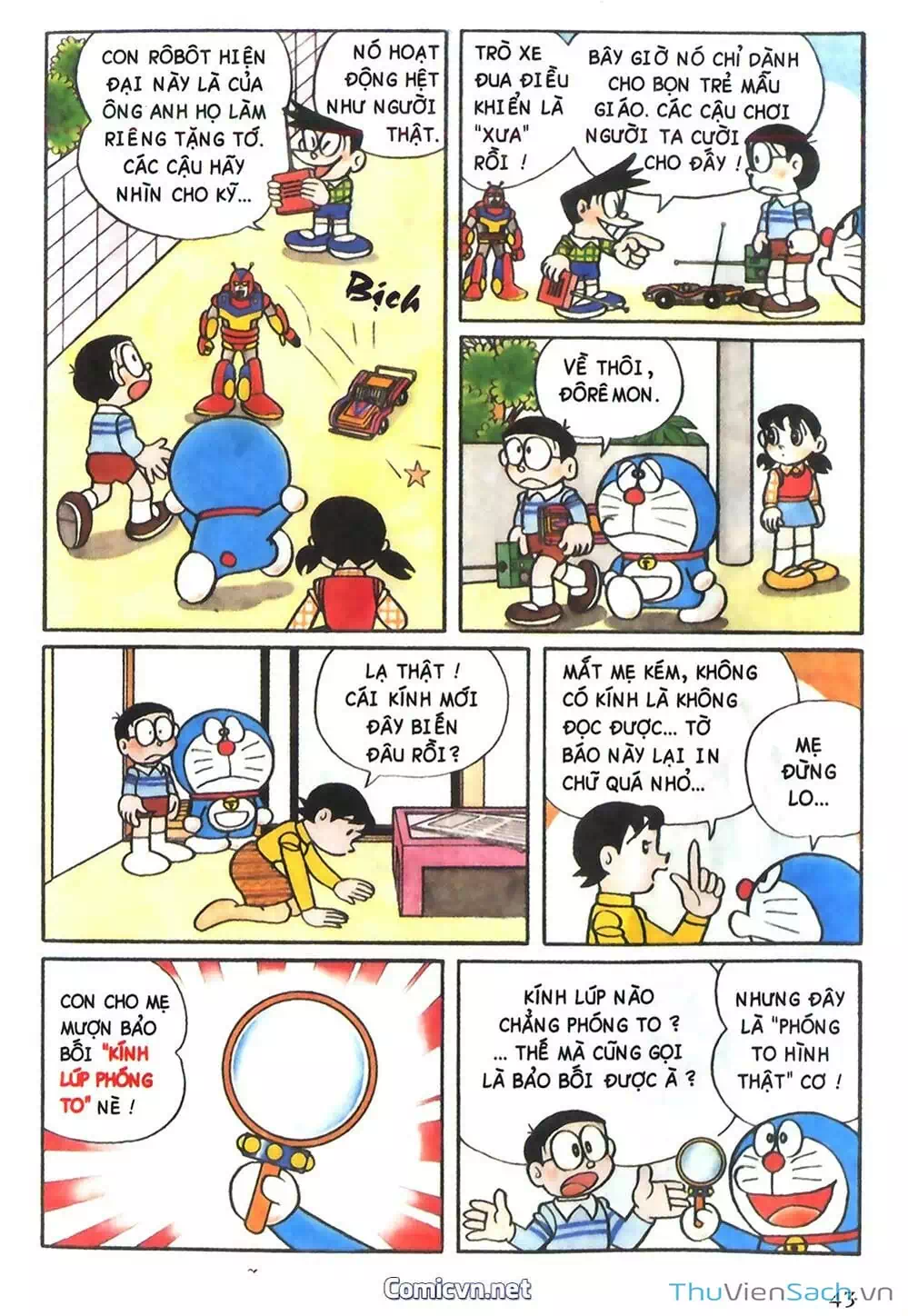 Truyện Tranh Doraemon Màu trang 5