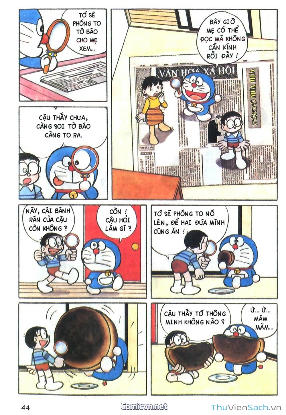 Truyện Tranh Doraemon Màu trang 195