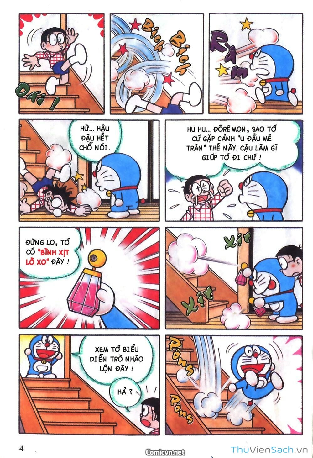 Truyện Tranh Doraemon Màu trang 200