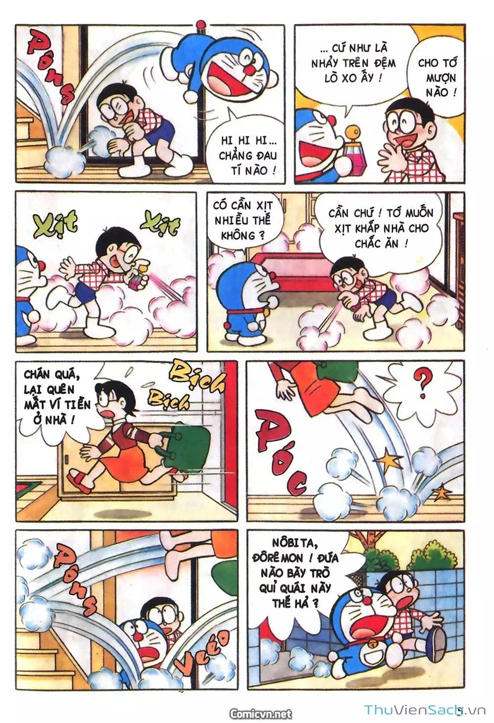 Truyện Tranh Doraemon Màu trang 5