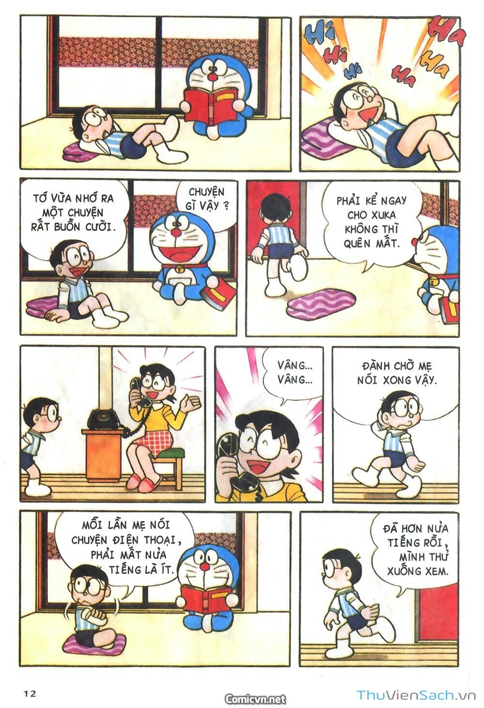 Truyện Tranh Doraemon Màu trang 207