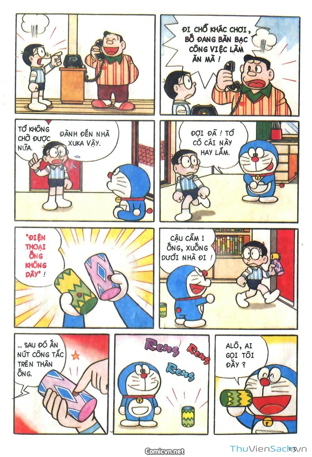 Truyện Tranh Doraemon Màu trang 208