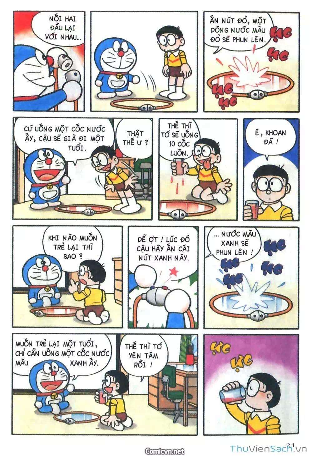 Truyện Tranh Doraemon Màu trang 5