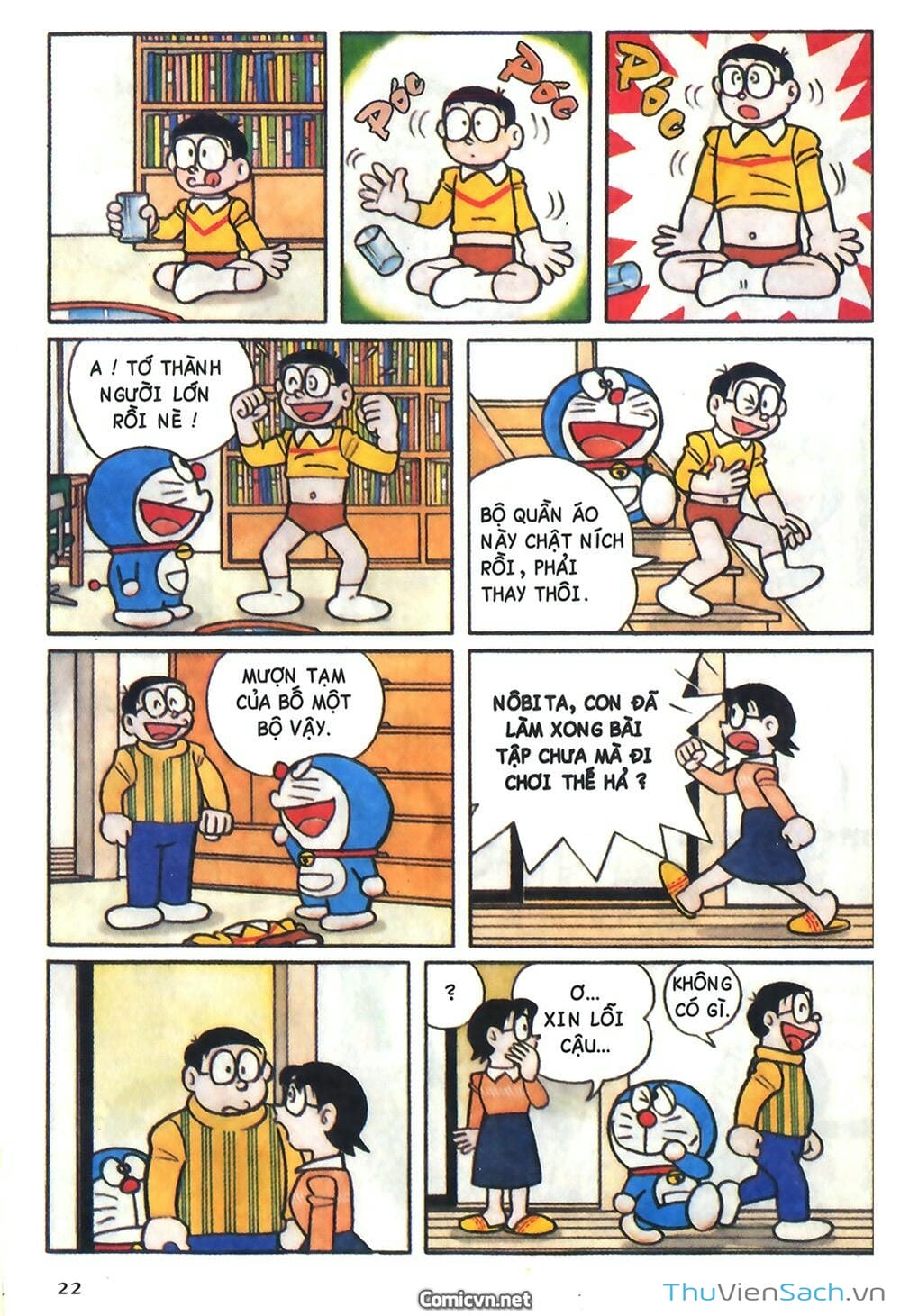 Truyện Tranh Doraemon Màu trang 216