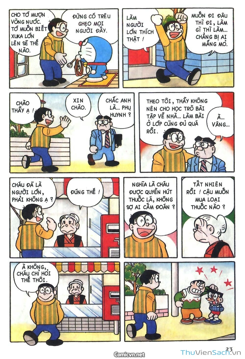 Truyện Tranh Doraemon Màu trang 5