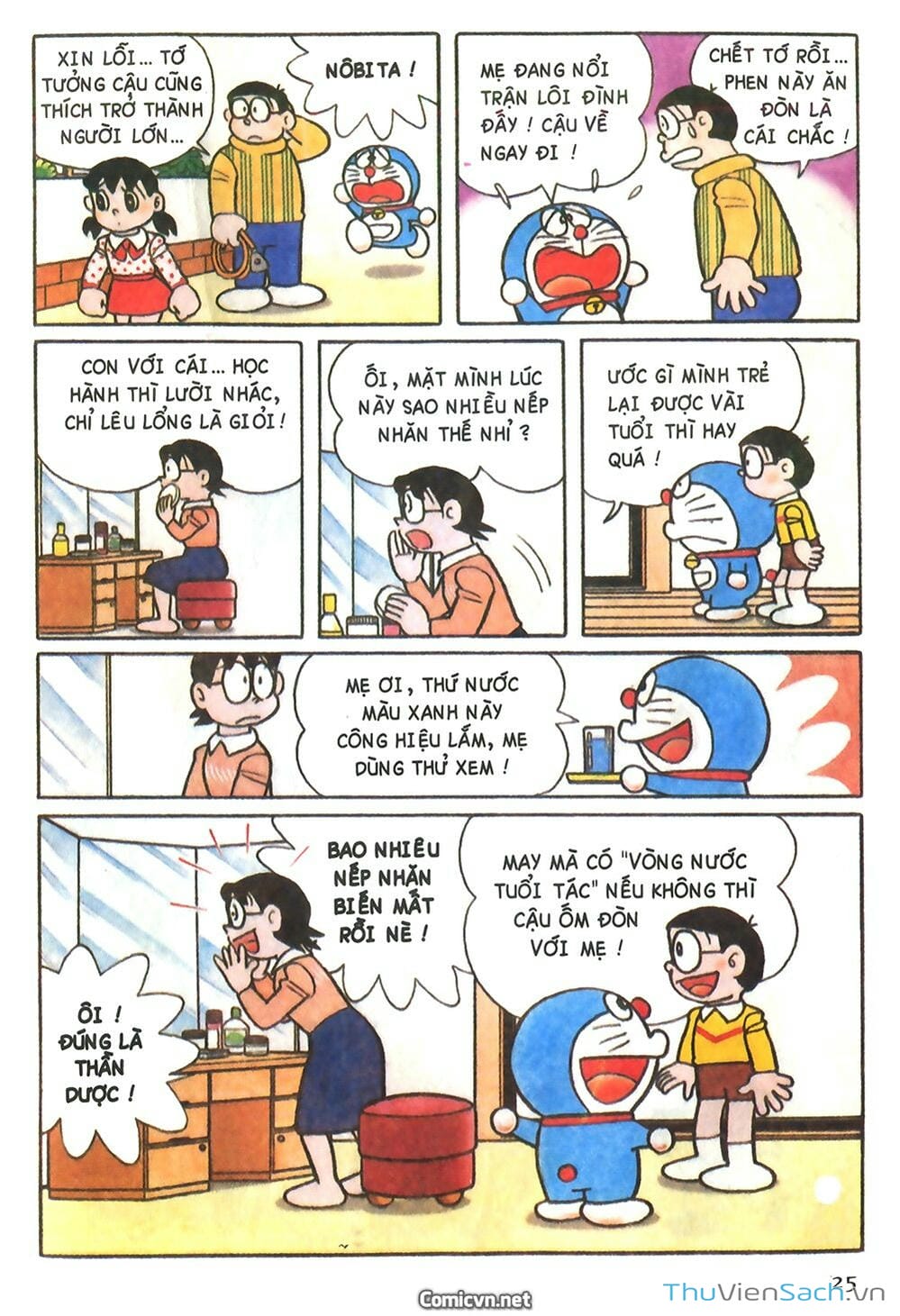 Truyện Tranh Doraemon Màu trang 219