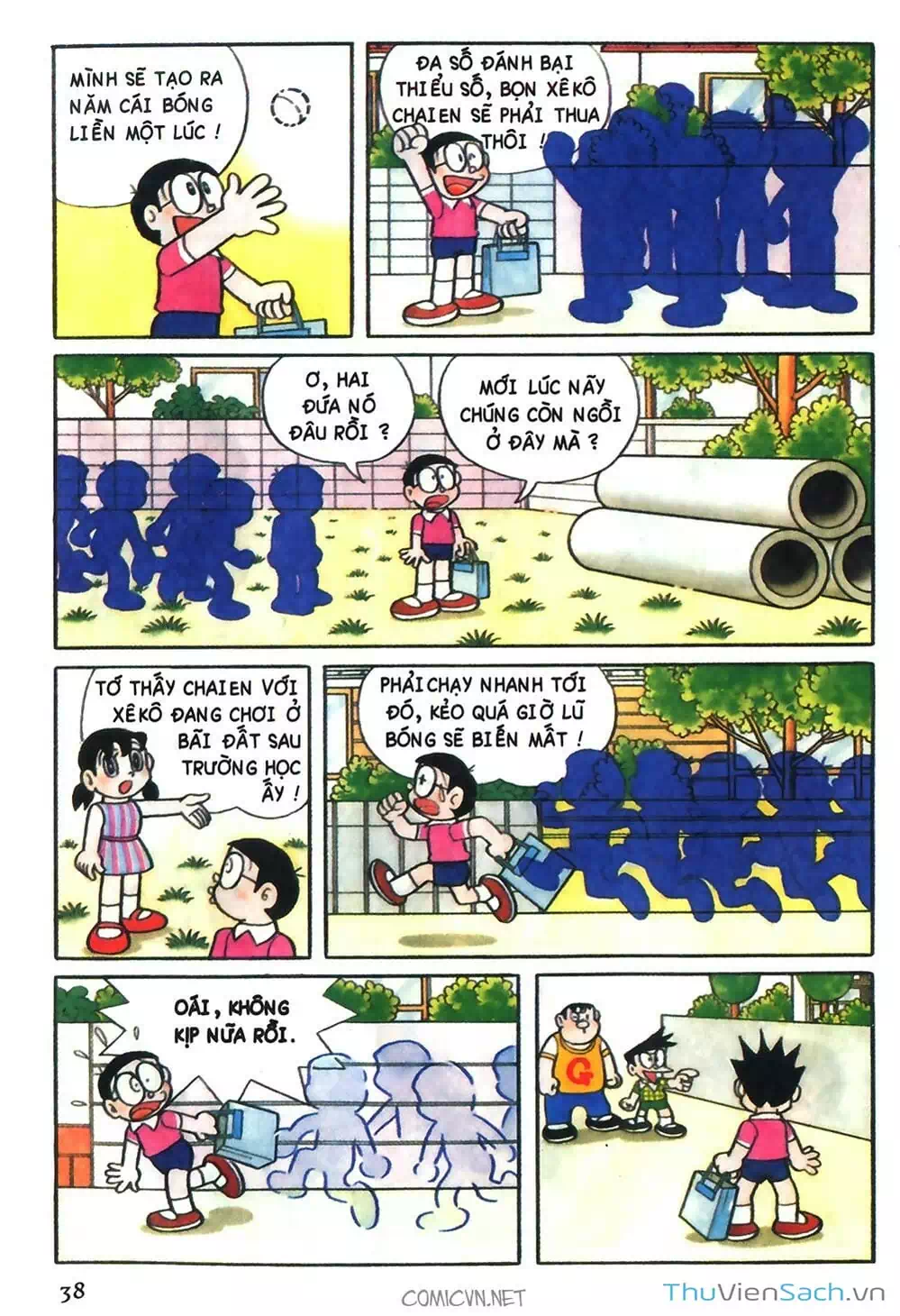 Truyện Tranh Doraemon Màu trang 5