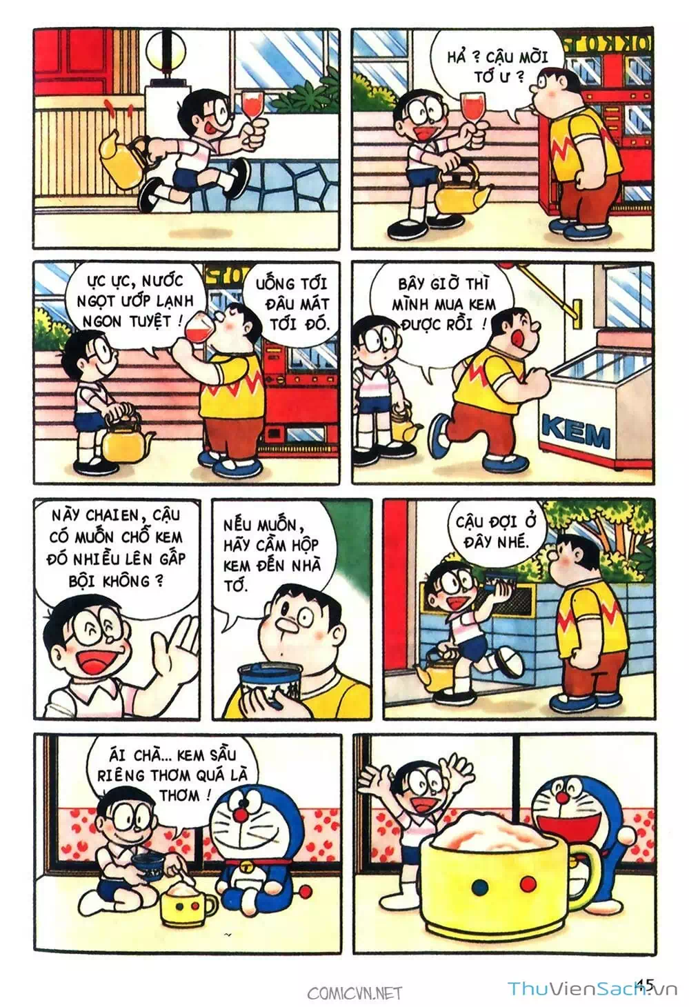 Truyện Tranh Doraemon Màu trang 5