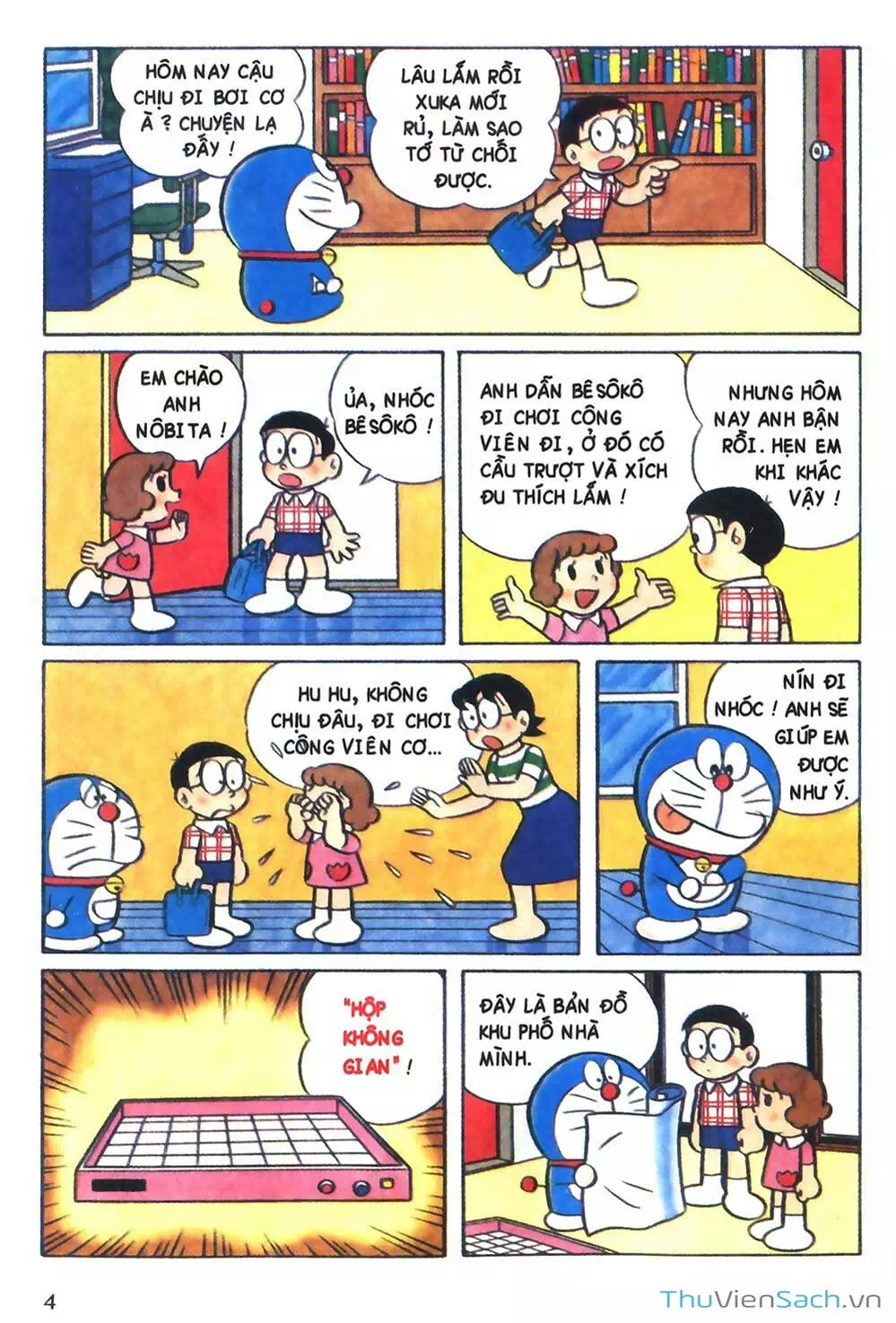 Truyện Tranh Doraemon Màu trang 5