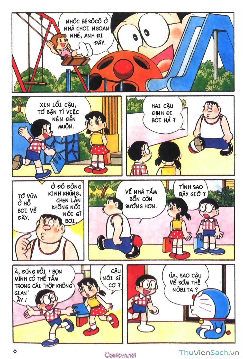 Truyện Tranh Doraemon Màu trang 319