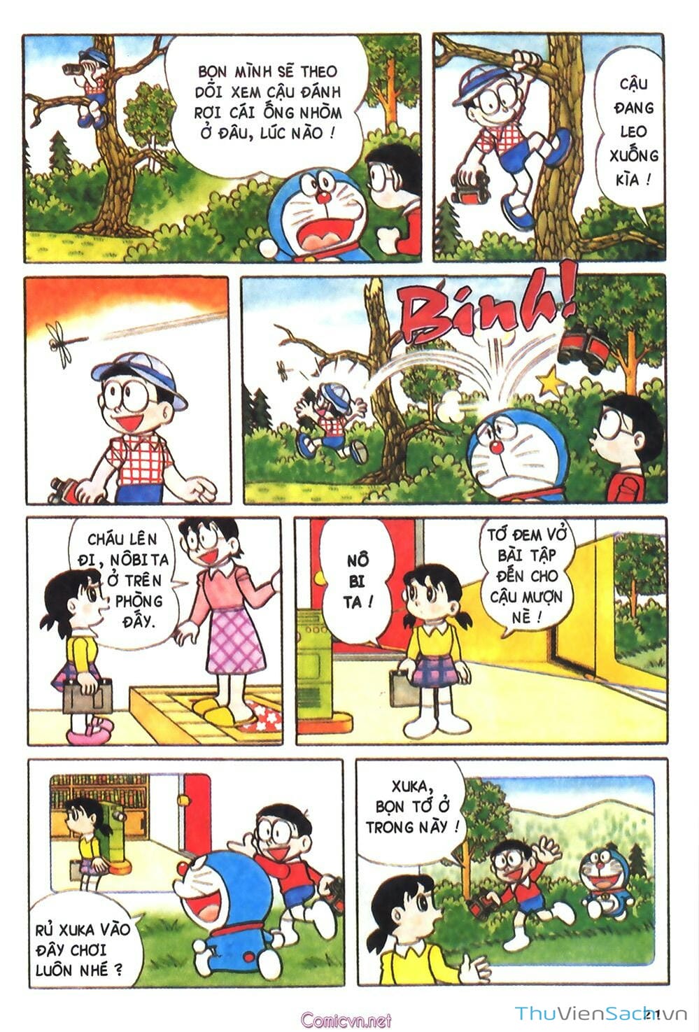 Truyện Tranh Doraemon Màu trang 338