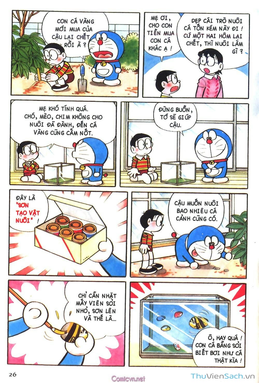 Truyện Tranh Doraemon Màu trang 342