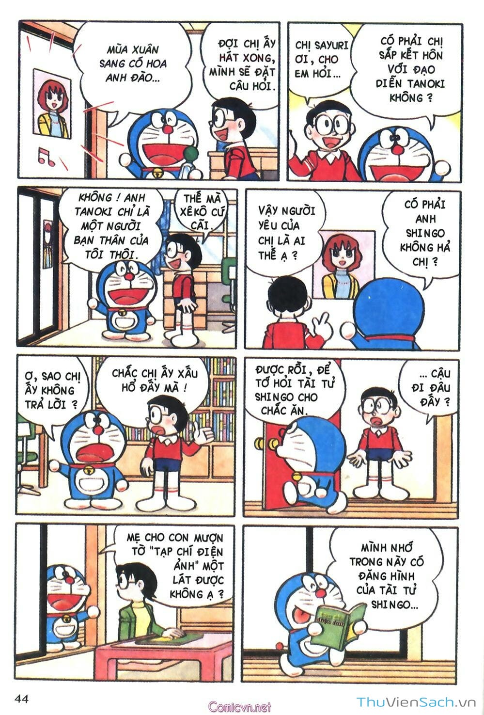 Truyện Tranh Doraemon Màu trang 356