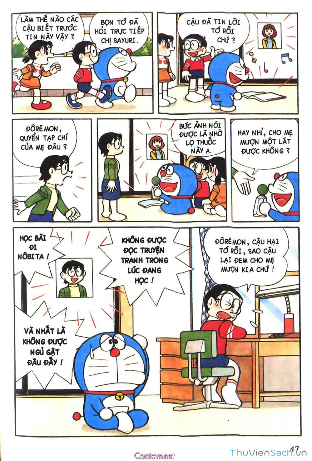 Truyện Tranh Doraemon Màu trang 359