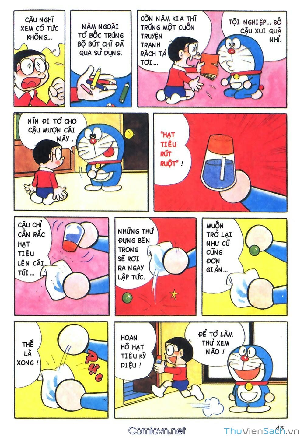 Truyện Tranh Doraemon Màu trang 5