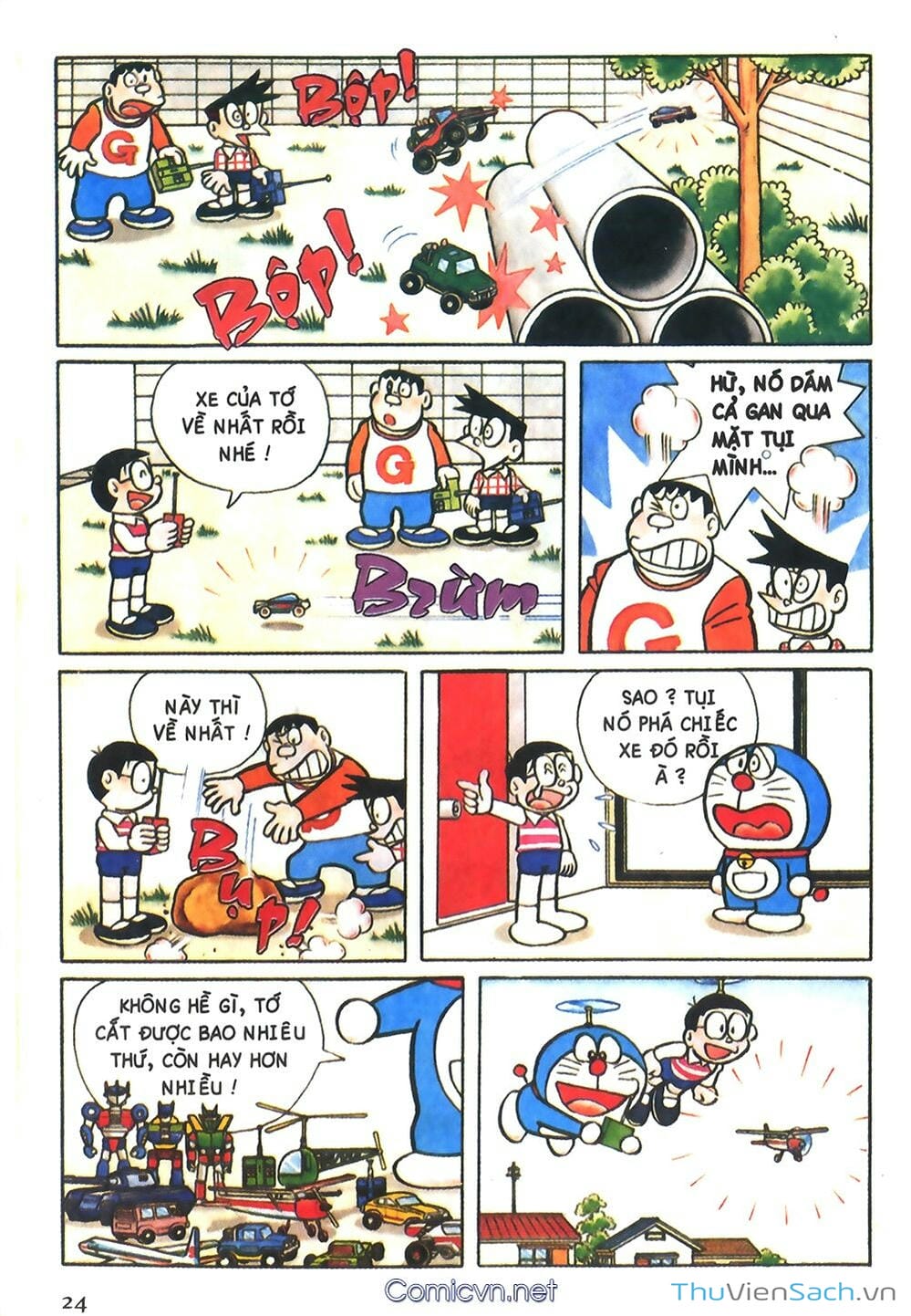 Truyện Tranh Doraemon Màu trang 384