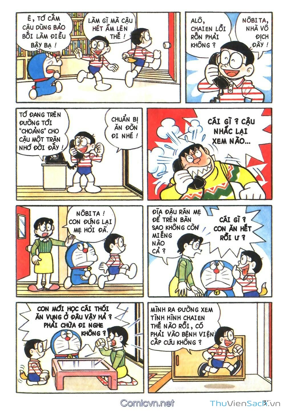 Truyện Tranh Doraemon Màu trang 403