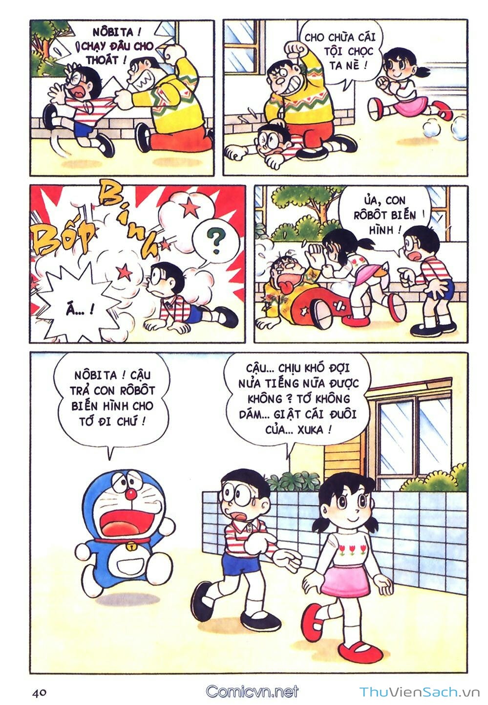 Truyện Tranh Doraemon Màu trang 406