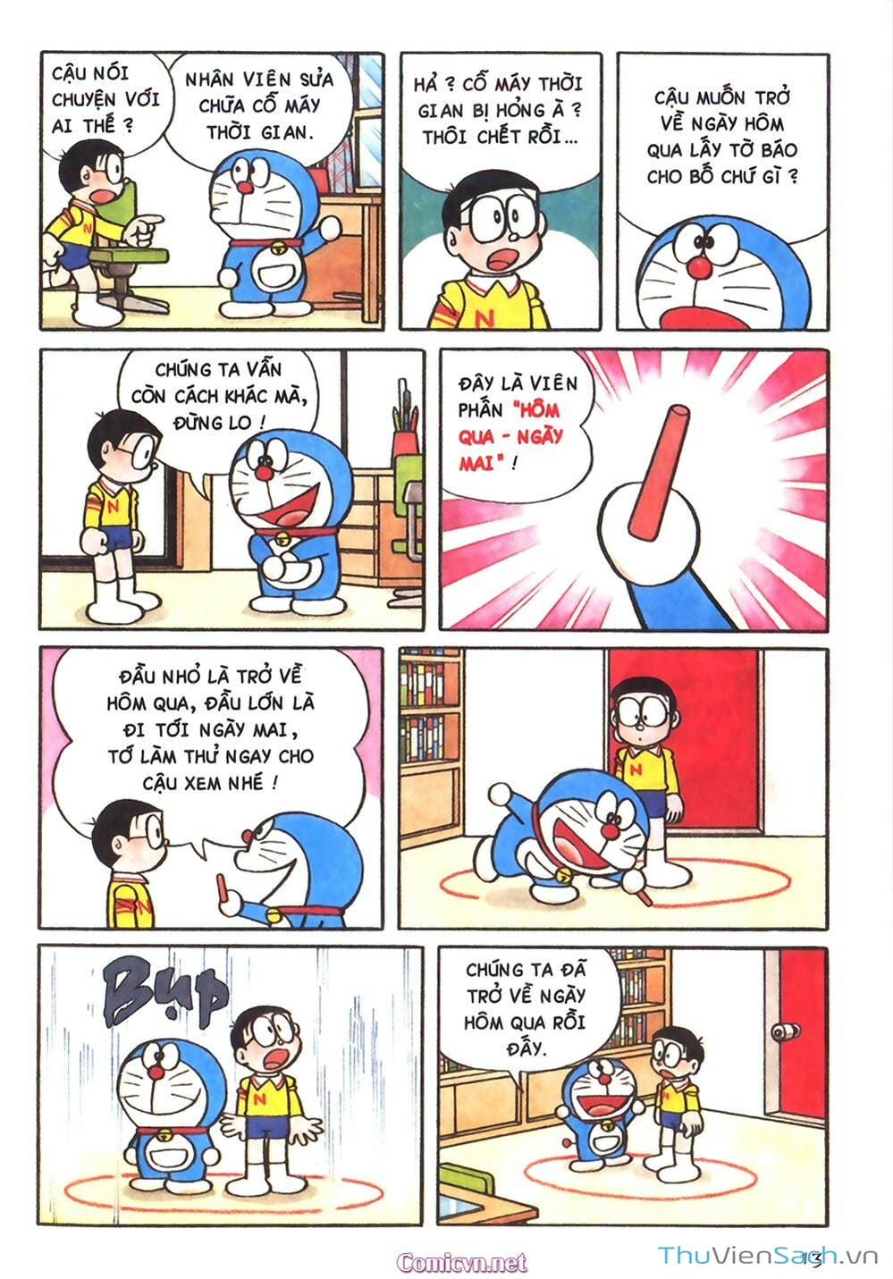 Truyện Tranh Doraemon Màu trang 416