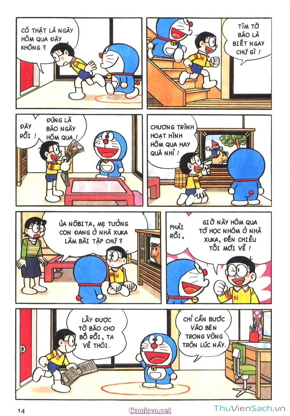 Truyện Tranh Doraemon Màu trang 417