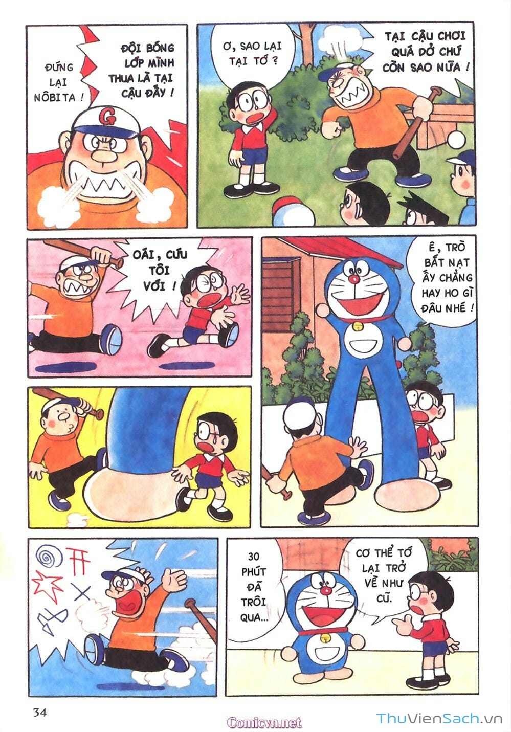 Truyện Tranh Doraemon Màu trang 434