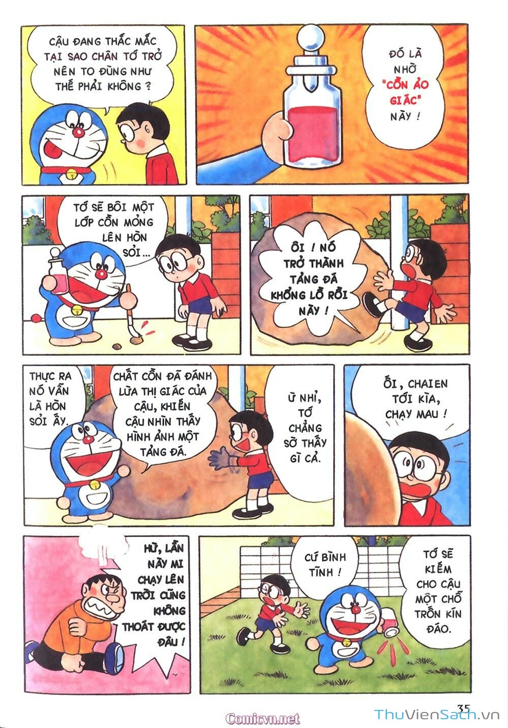 Truyện Tranh Doraemon Màu trang 435