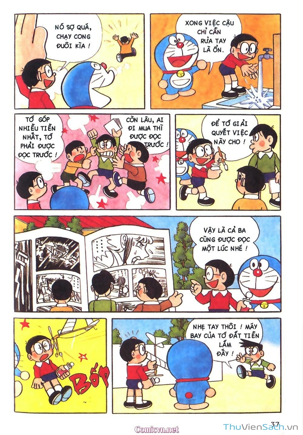 Truyện Tranh Doraemon Màu trang 437