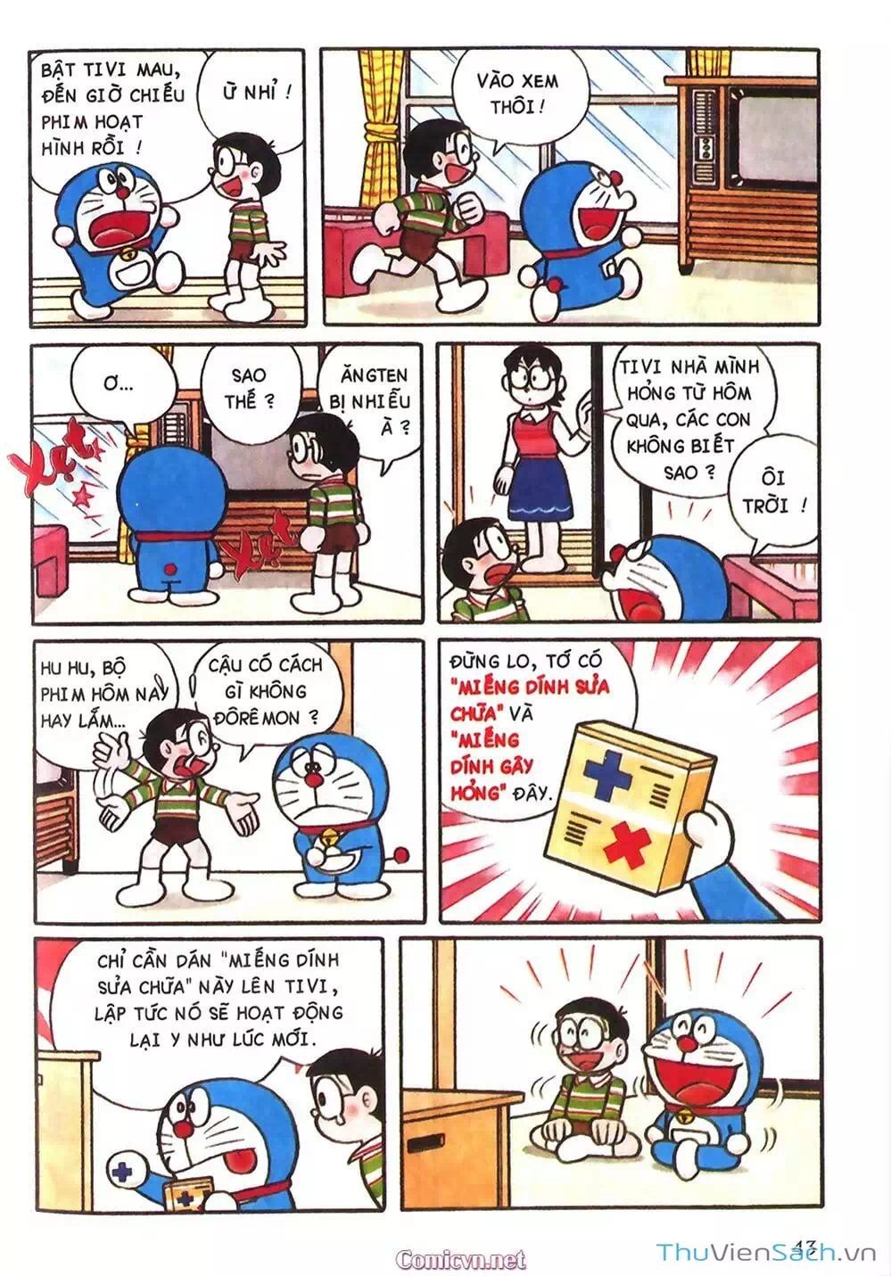 Truyện Tranh Doraemon Màu trang 5