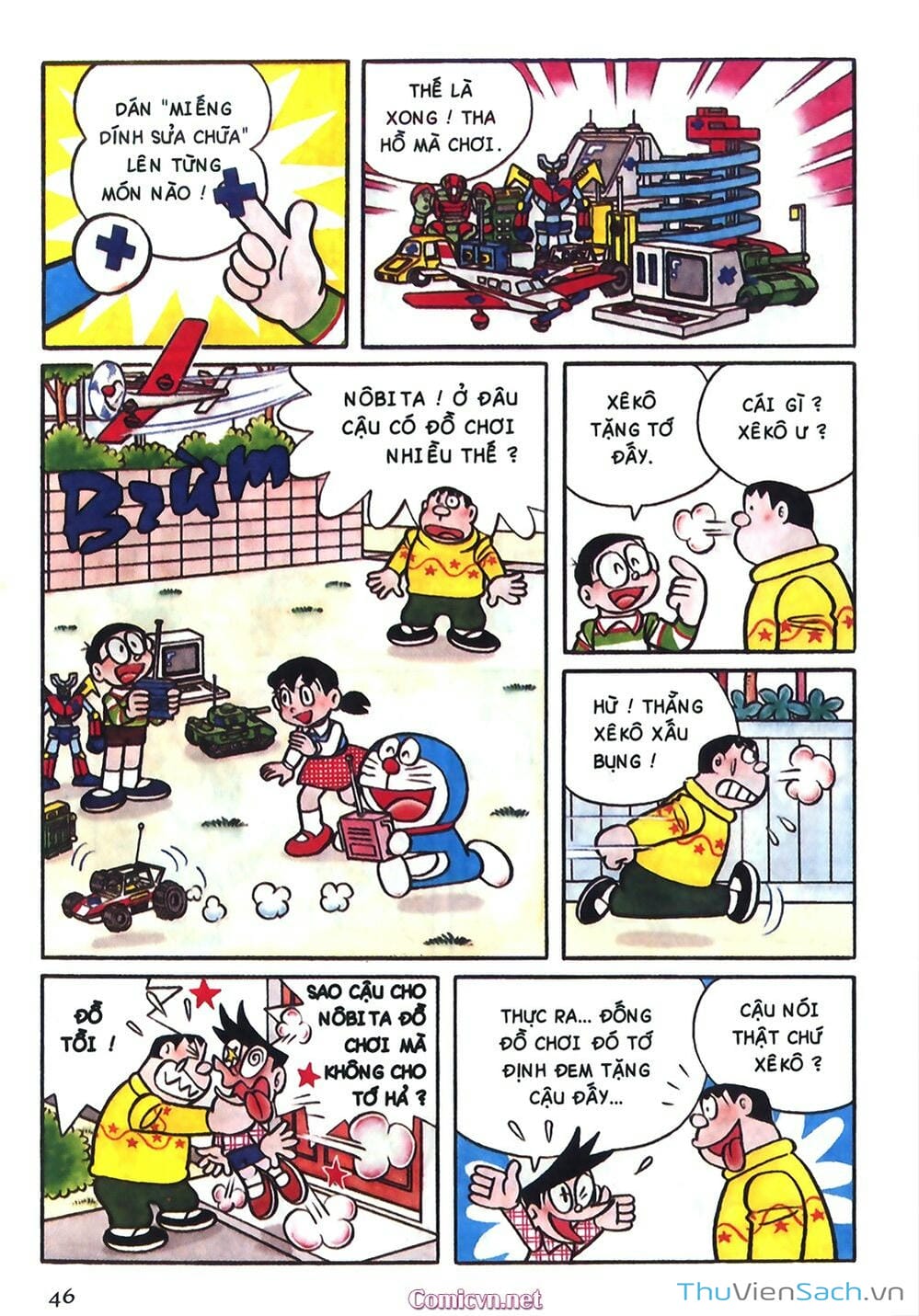 Truyện Tranh Doraemon Màu trang 445