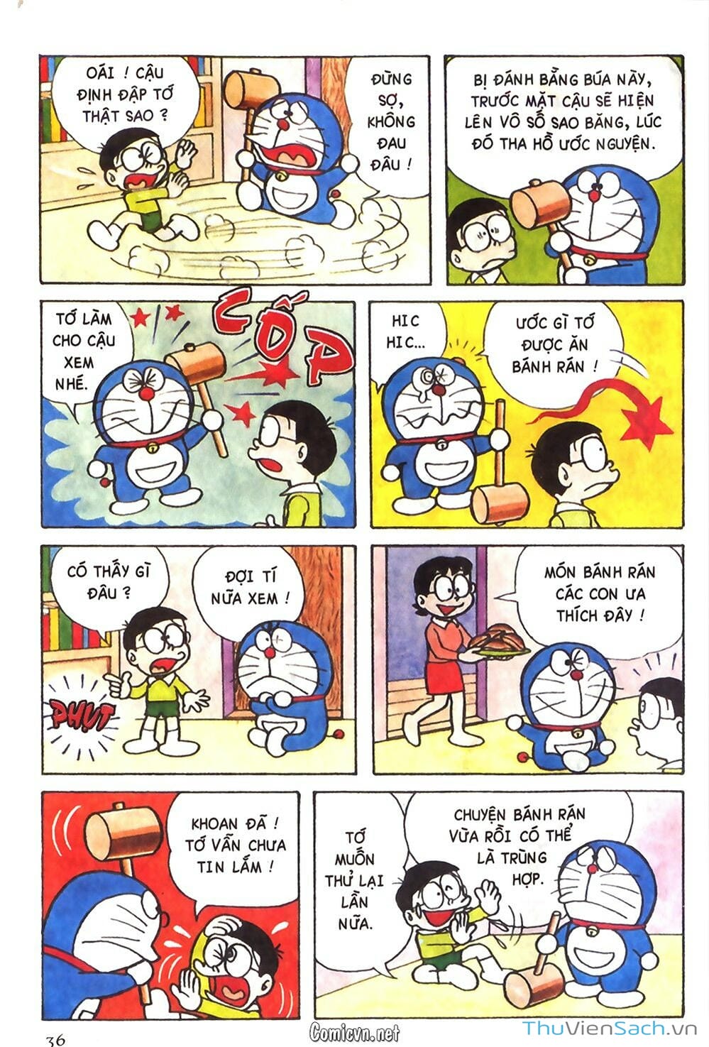 Truyện Tranh Doraemon Màu trang 450