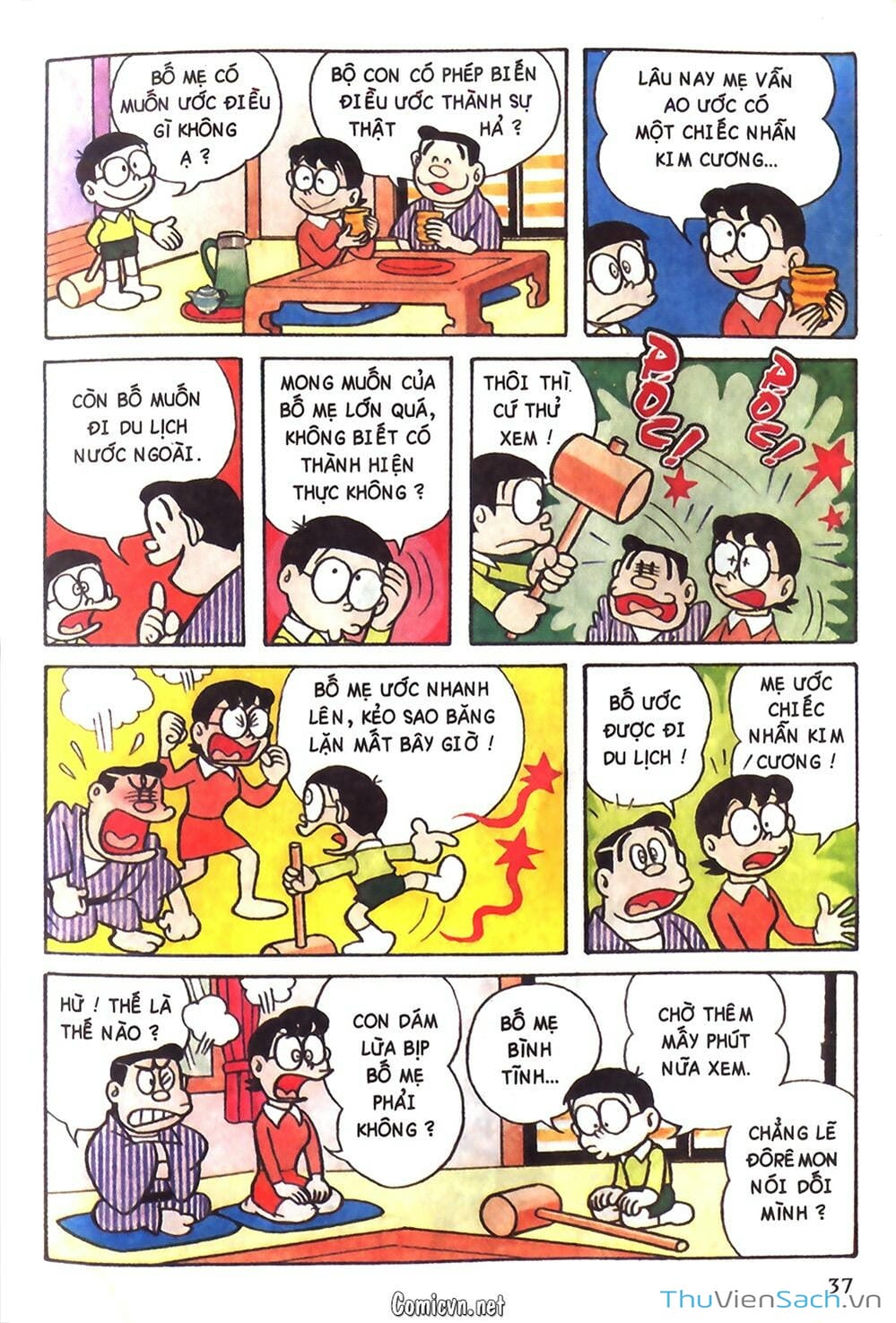 Truyện Tranh Doraemon Màu trang 451