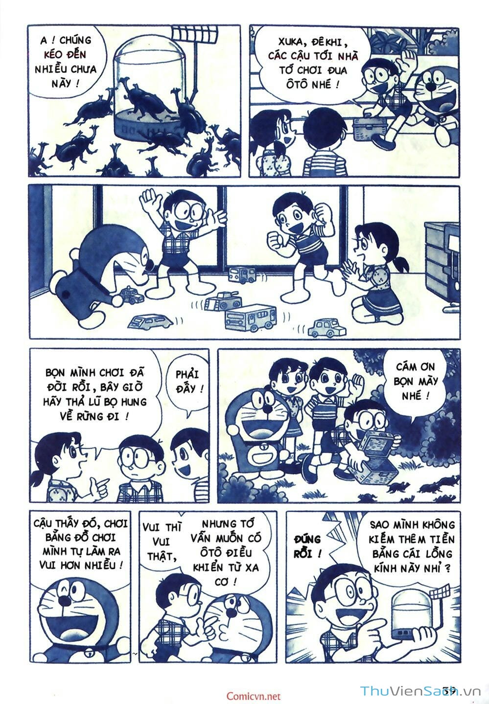 Truyện Tranh Doraemon Màu trang 501