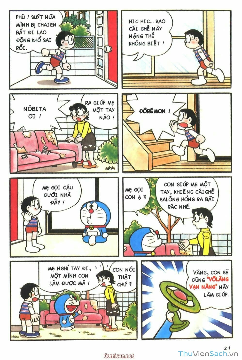 Truyện Tranh Doraemon Màu trang 585